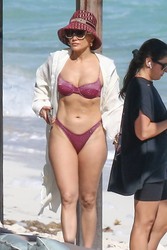 Jennifer Lopez in a Bikini in the Turks and Caicos Islands 01/06/2021
