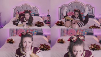 [ManyVids] Chroniclove69 – Cheerleader With Braces Gets Huge Facial (1080p)