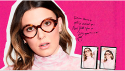 Millie Bobby Brown - Vogue Eyewear campaign (March 2021)