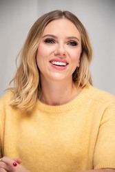 Scarlett Johansson Marriage Story Press Conference October 25, 2019