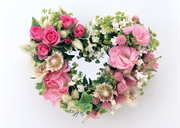 Цветы ко дню Валентина / Valentines flowers Bac4371352684396