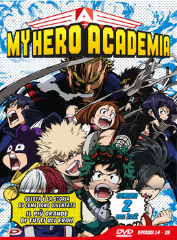 My Hero Academia (2017)  Stagione 2 [ Completa ] 6 x DVD9 COPIA 1:1 ITA JAP