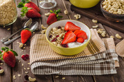 Каша с клубникой / Breakfast porridge with strawberries 112c141337915598