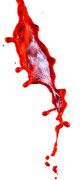 Всплеск красной краски / Splash of red paint 7f44441352909640