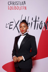 Janelle Monae - L'Exibition[niste] by Christian Louboutin opening in Paris 02/24/2020