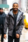 Michael B. Jordan - Seen in Midtown in New York City (February 13, 2020)