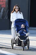 Eva Longoria - looks great in all white as she goes shopping with her family in Beverly Hills 01/11/2020
