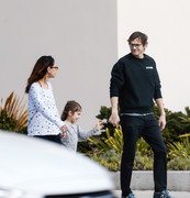Mila Kunis & Ashton Kutcher - step out as a family in LA 12/19/2019