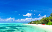 Тропический пляж на Мальдивах / Tropical beach in Maldives 100d7b1322864676
