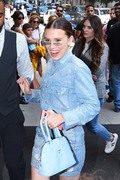 Millie Bobby Brown - causes chaos as she leaves her Pop up Store 'Florence by Mills' in New York 08/25/2019