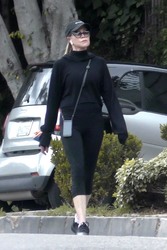 Melanie Griffith - Going for her daily walk in Los Angeles 04/07/2020