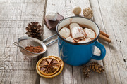 Горячий шоколад с маршмэллоу / Hot chocolate with marshmallows 8382361352774796