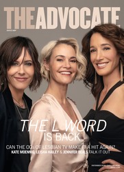 Katherine Moennig, Leisha Hailey & Jennifer Beals - The Advocate magazine December 2019/ January2020
