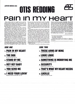 Otis Redding - Pain In My Heart (1964) .mp3 -320 Kbps