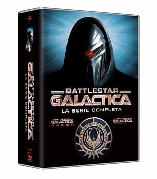 Battlestar Galactica (2004–2009) collection 20xDVD9 1xDVD5 + 2xDVD9 COPIA 1:1 ITA ING Battlestar Galactica (2004–2009) collection 20xDVD9 1xDVD5 + 2xDVD9 COPIA 1:1 ITA ING