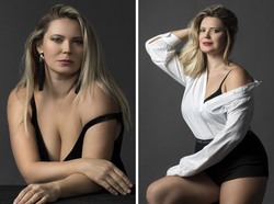 Katya Zharkova Plus Model Magazine