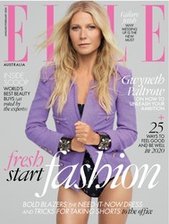 Gwyneth Paltrow -  Elle Magazine Australia  January 2020