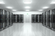 Серверная комната в дата-центре / Server room in datacenter 9bb0f91352999347