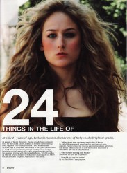 Leelee Sobieski - Anna Ballati Ps/outtakes, Wound Summer 2008 magazine