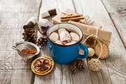 Горячий шоколад с маршмэллоу / Hot chocolate with marshmallows Efceba1352774799