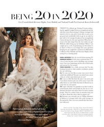 Kiernan Shipka & Yara Shahidi - Harper's Bazaar US - December 2019/January 2020