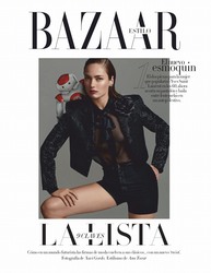 Karmen Pedaru - Harper's Bazaar Espana January 2020