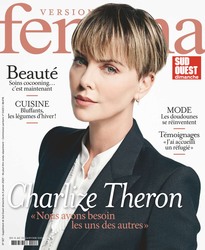 Charlize Theron - Version Femina France 05 January 2020