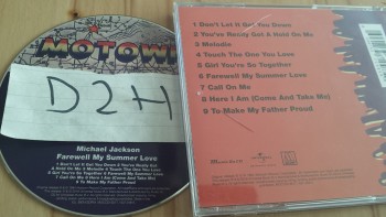 Michael Jackson - Farewell My Summer Love (REISSUE CD) (2018) .mp3 -257 Kbps